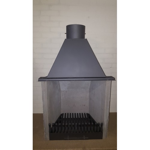 Openhaard Structuur 75cm. Br. x 65cm. H.