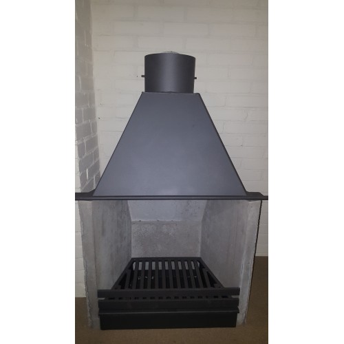Openhaard Structuur 75cm. Br. x 65cm. H.