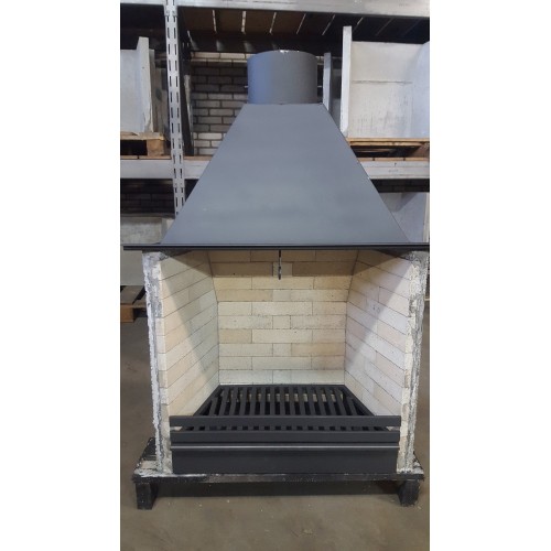 Openhaard Rustiek 65cm. Br. x 55cm. H.